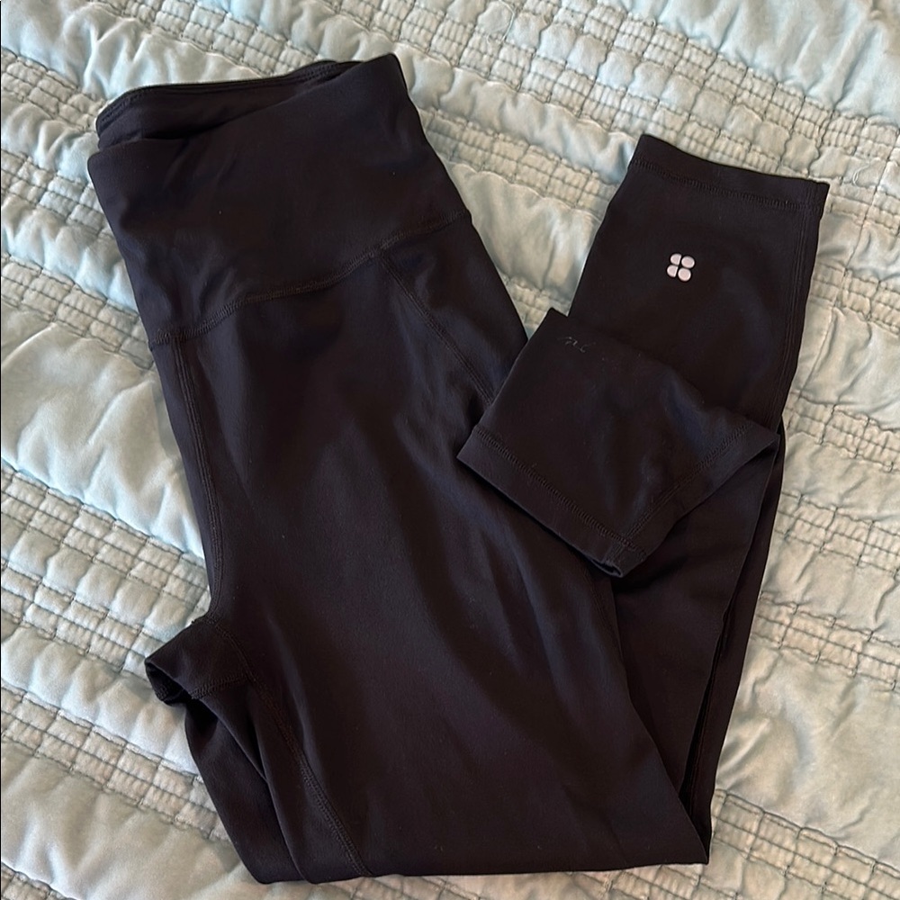 Sweaty Betty All Day 7/8 Black Leggings